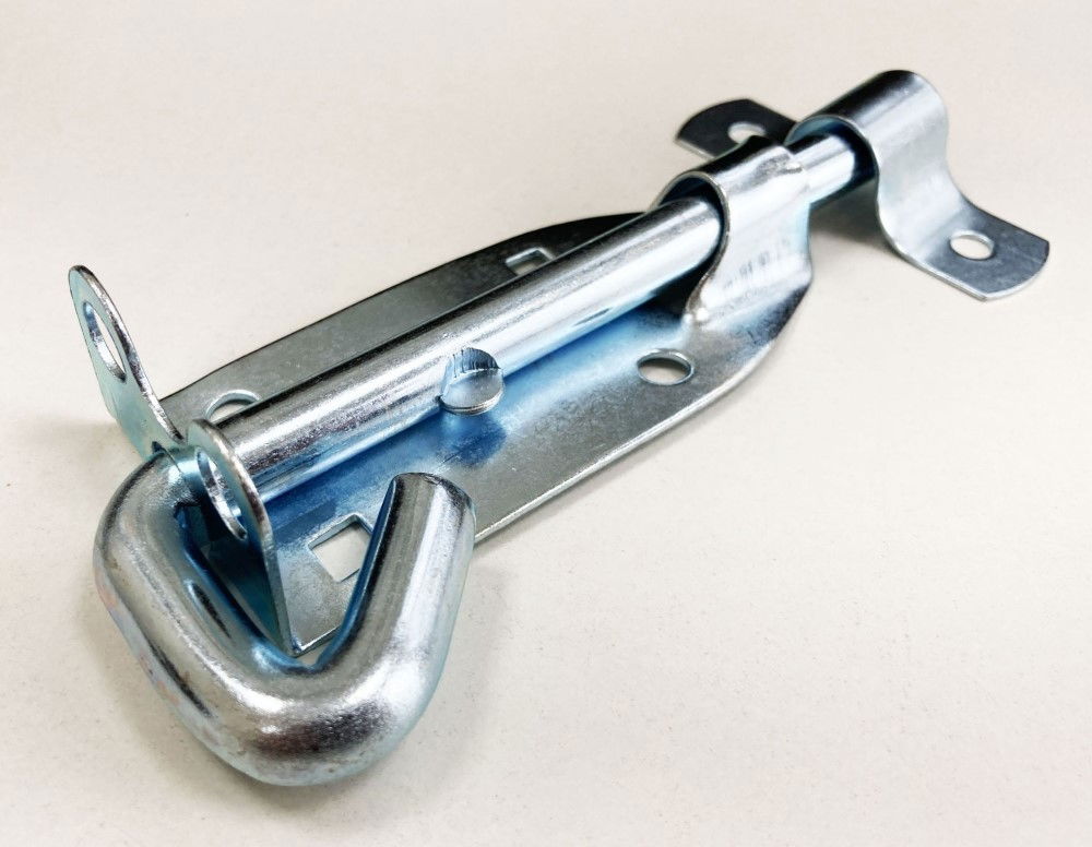 PADBOLT GALVANISED 6 ZINC PLATED 65mm WIDTH WITH FIXINGS - TOOLZONE KDPLK081