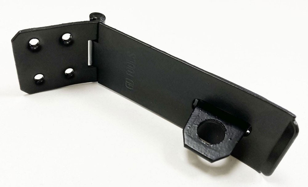 HASP AND STAPLE HEAVY DUTY 4 100x38mm WITH 8 SCREWS - TOOLZONE KDPLK083