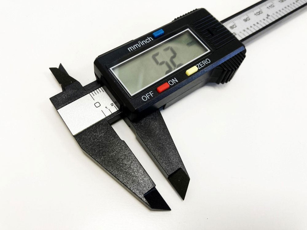 DIGITAL VERNIER CARBON FIBRE 0-150mm 0-6 - TOOLZONE KDPMS052