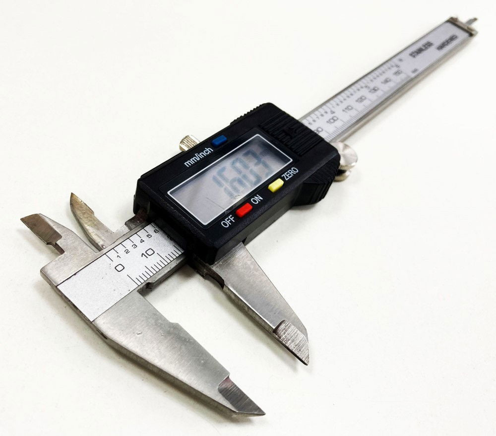 DIGITAL VERNIER CALIPER 150mm IN CASE +/-0.02mm ACCURACY - TOOLZONE KDPMS092