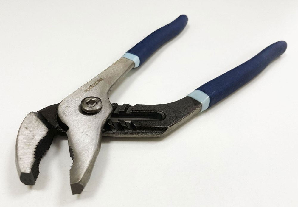 WATER PUMP PLIERS 10 SATIN FINISH GROOVE JOINT - TOOLZONE KDPPL160