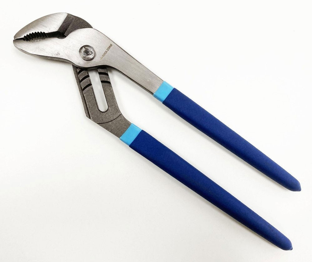 WATER PUMP PLIERS 12 SATIN FINISH GROOVE JOINT - TOOLZONE KDPPL161