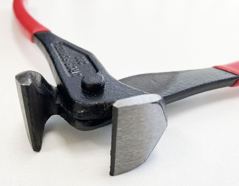 END CUT PLIERS 8 RED PVC DIPPED HANDLES - TOOLZONE KDPPL224