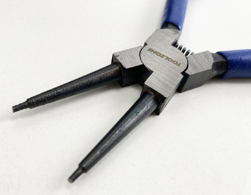 CIRCLIP PLIERS INTERNAL STRAIGHT 6 CARBON STEEL - TOOLZONE KDPPL237
