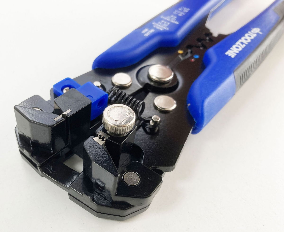 AUTO WIRE STRIPPER AND CRIMPERS 10-24 awg 0.2-6.0mm² - TOOLZONE KDPPL298