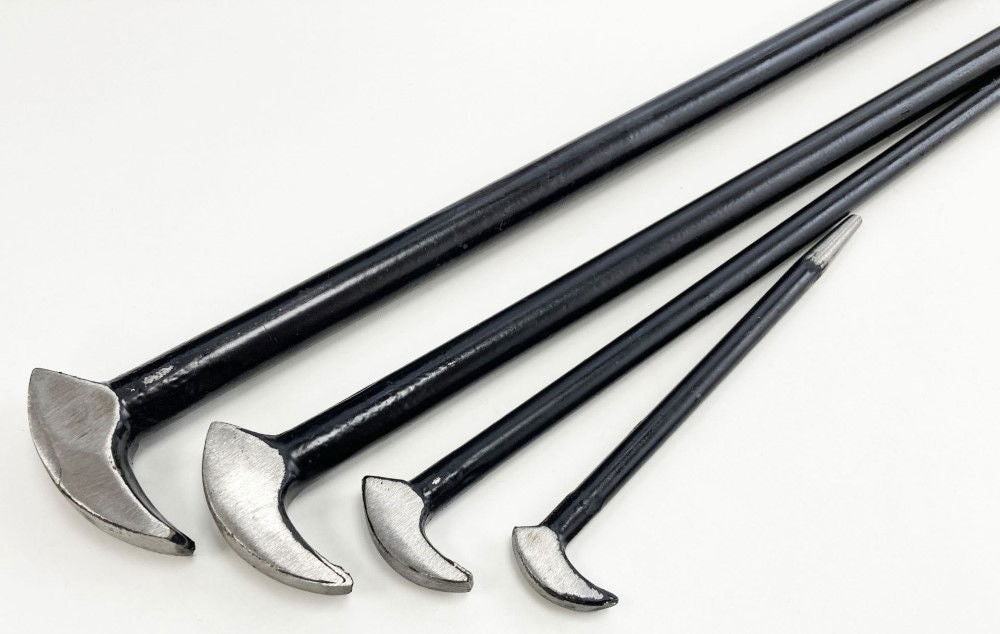 PRY BAR SET HEEL & TOE 4PC 6, 12, 16, 20 DROP FORGED - TOOLZONE KDPPN087