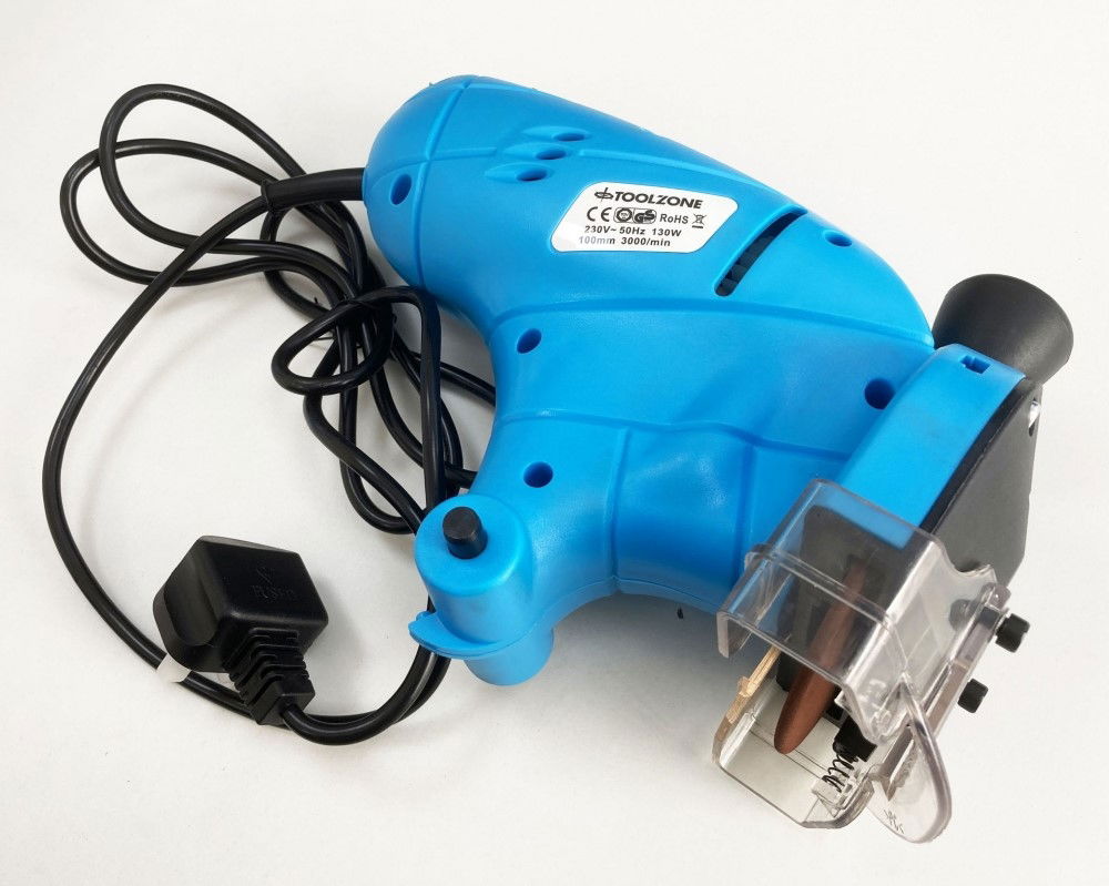ELECTRIC CHAIN SAW SHARPENER 130W 230V 100 x 10 x 3.5mm DISC - TOOLZONE KDPPW010