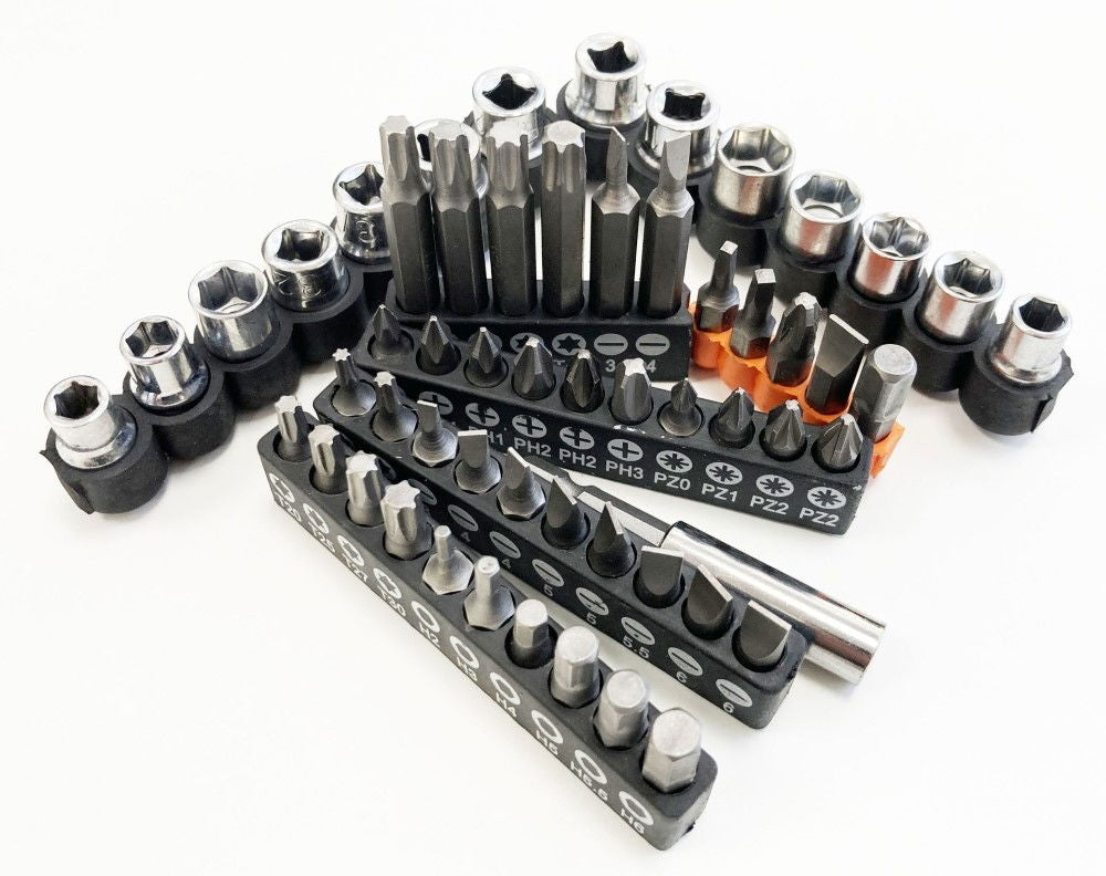 RATCHET SCREWDRIVER AND SOCKET SET 57PC - TOOLZONE KDPSD102