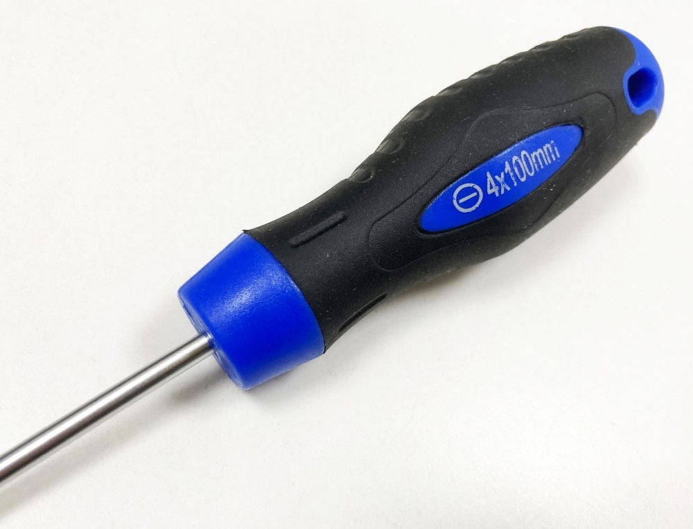 SLOT SCREWDRIVER 4mm x 100mm - TOOLZONE KDPSD302
