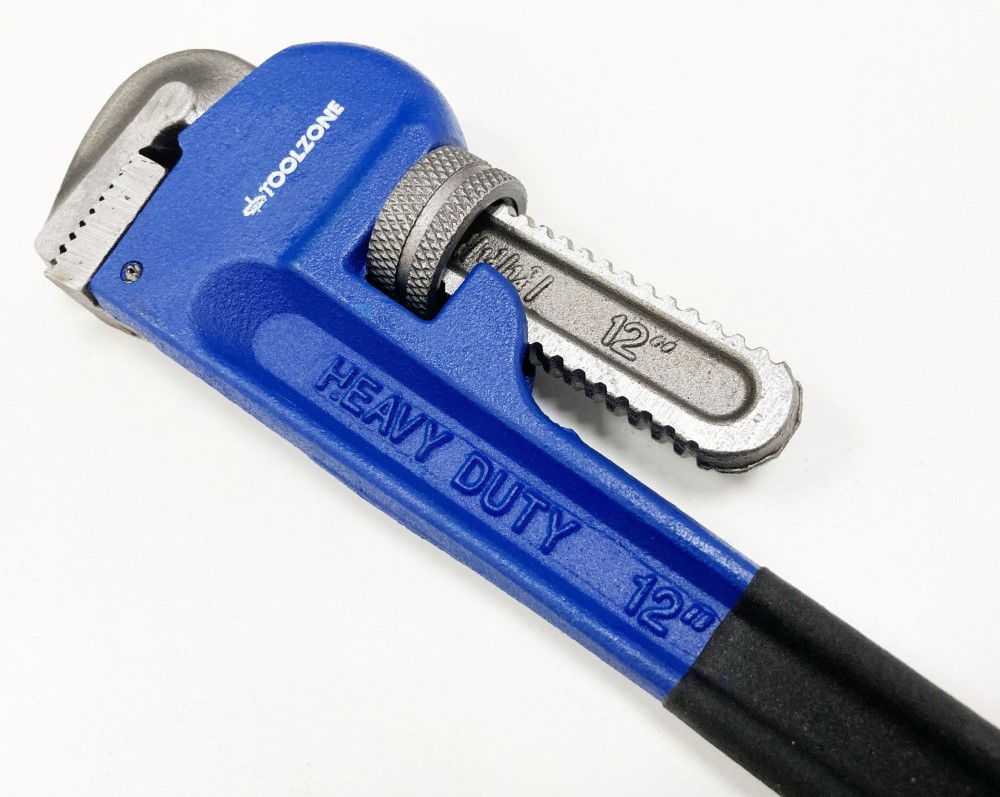 STILLSON WRENCH 12 HEAVY DUTY DROP FORGED CARBON STEEL - TOOLZONE KDPSP169