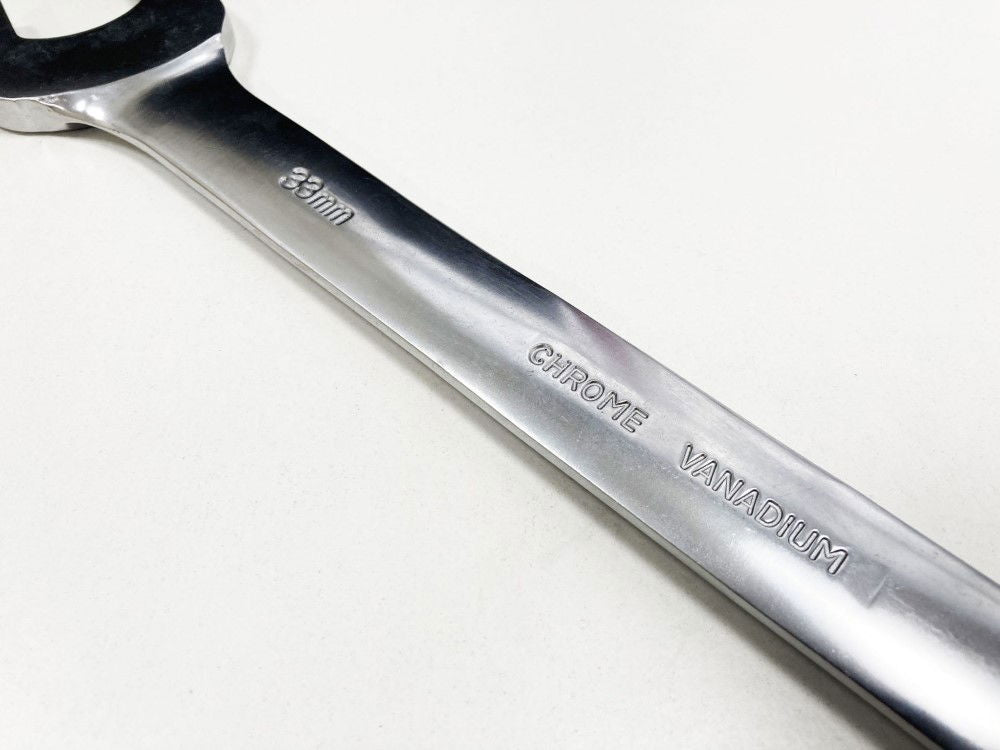COMBINATION SPANNER 33mm 6150CRV MATT FINISH - TOOLZONE KDPSP182