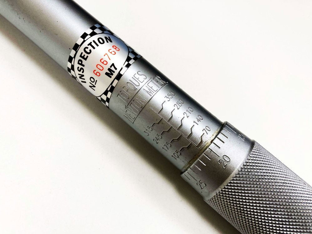 TORQUE WRENCH 1/2 DRIVE 70-350nm CALIBRATION CERTIFICATE LOCKING NUT - TOOLZONE KDPSS031