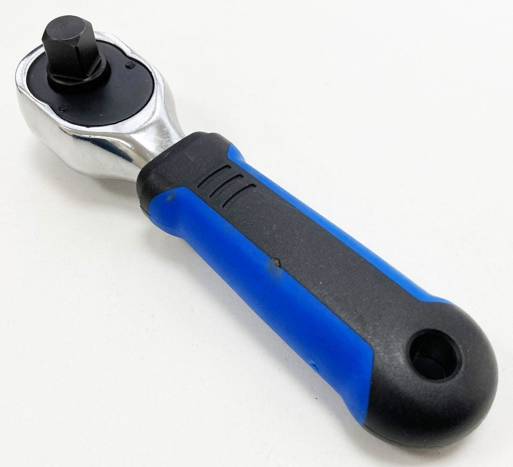 RATCHET HANDLE STUBBY 1/4 & 3/8 DRIVE 72 TEETH 5-3/8 - TOOLZONE KDPSS065
