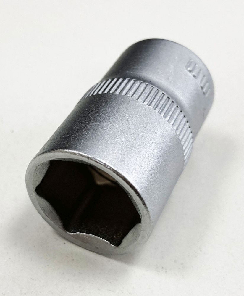 SOCKET 1/2 DRIVE 17mm CRV SATIN SINGLE HEX - TOOLZONE KDPSS076