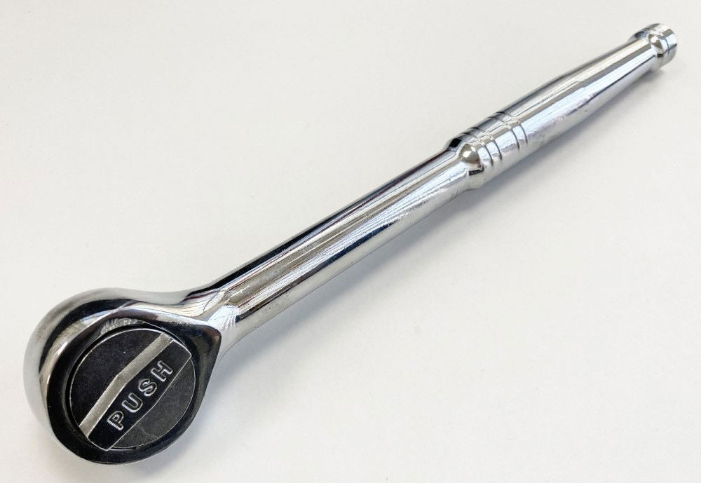 RATCHET HANDLE 1/2 DRIVE POLISHED CHROME QUICK RELEASE - TOOLZONE KDPSS241