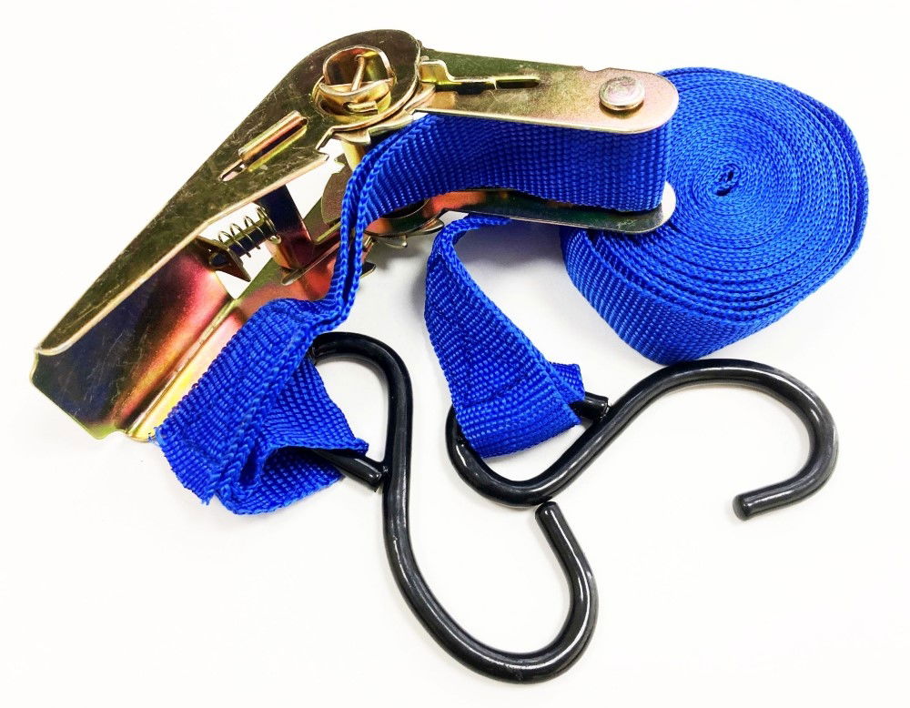 RATCHET TIE DOWN 25mm x 4.5m 100kg BREAKING STRENGTH - TOOLZONE KDPTD031