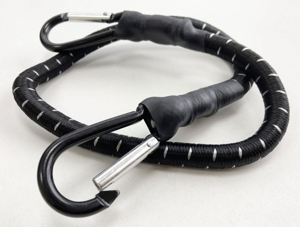 HEAVY DUTY BUNGEE 24 12mm WITH CARABINER CLIPS - TOOLZONE KDPTD066