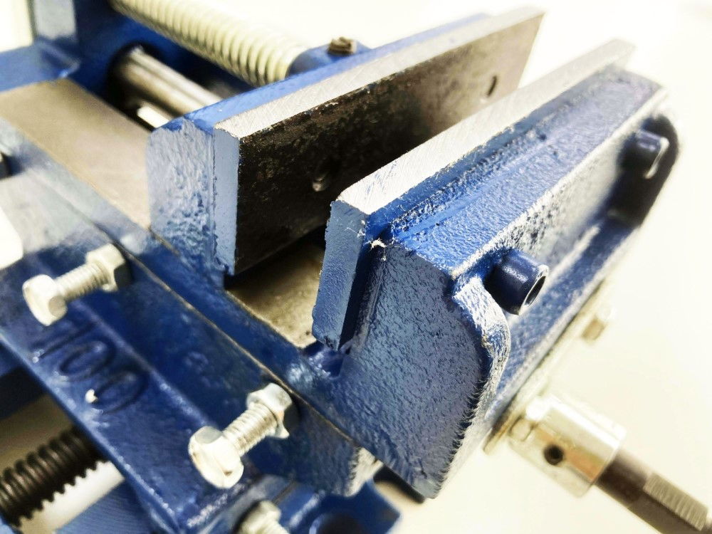CROSS SLIDE VICE 4 94mm JAW OPENING 104mm JAW WIDTH - TOOLZONE KDPVC016