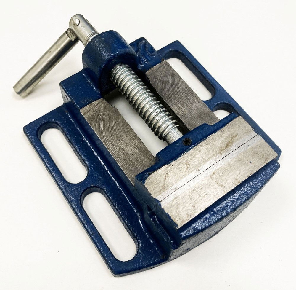 DRILL PRESS VICE 2 1/2 55mm JAW OPENING 63mm JAW WIDTH - TOOLZONE KDPVC018