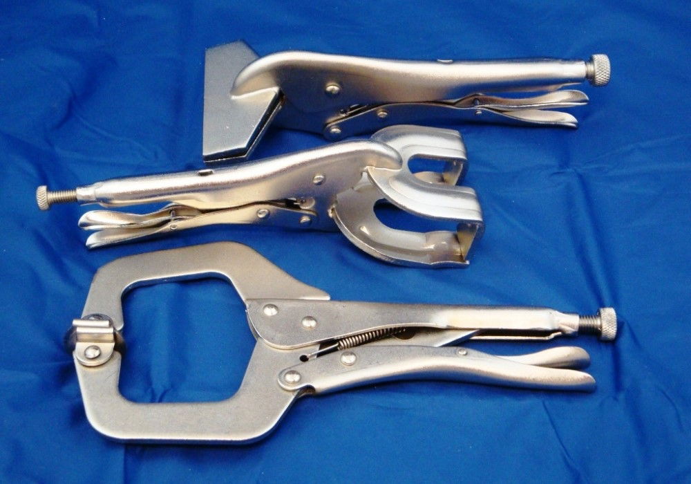 WELD CLAMP SET 3 PIECE 11 C CLAMP 10 SHEET CLAMP 10 CLAW CLAMP - TOOLZONE KDPWH025