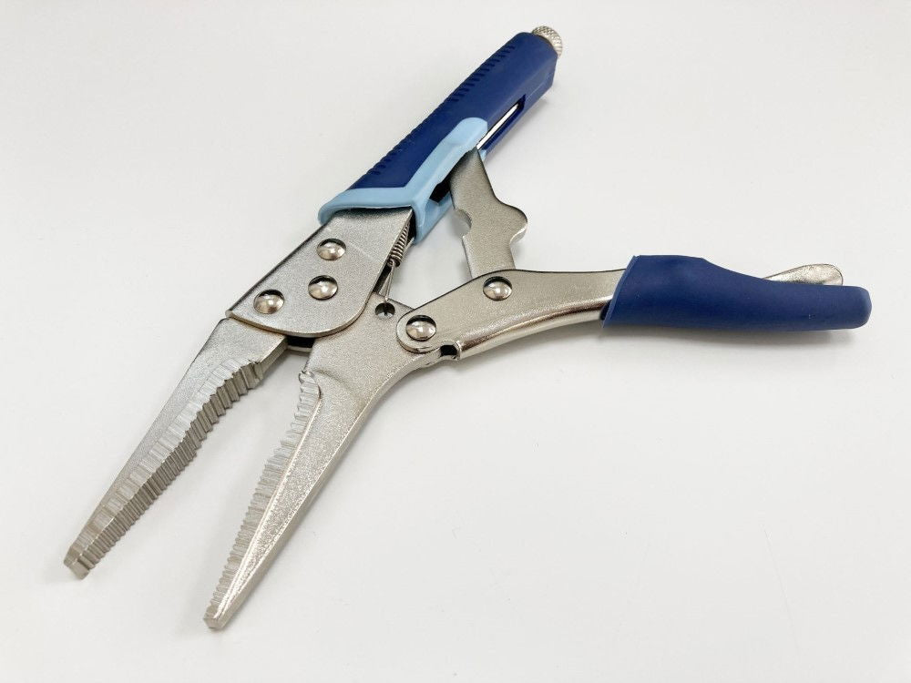 LOCKING WRENCH LONG NOSE 9 SOFTGRIP - TOOLZONE KDPWR177