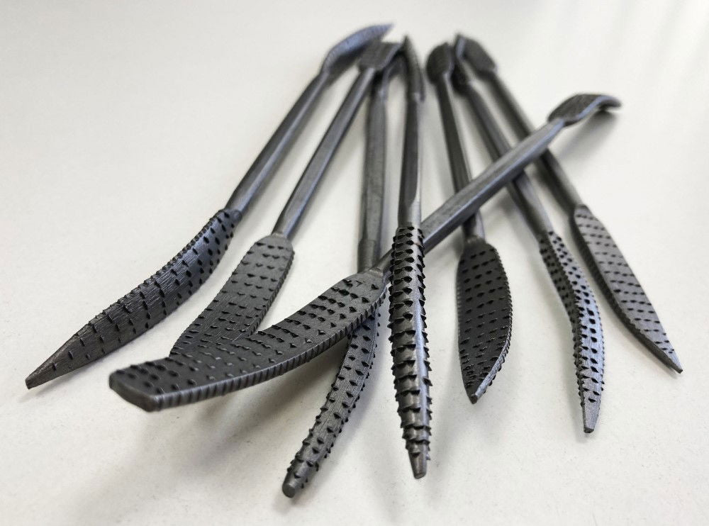 RIFFLER WOOD RASP SET 8PC 8 DOUBLE ENDED VARIOUS SHAPES WITH POUCH - TOOLZONE KDPWW098