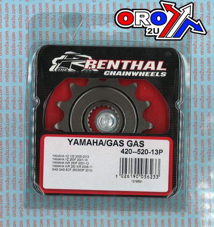 FRONT SPROCKET RENTHAL 492, YAMAHA GASGAS 492-520-13P, 492--520-13P