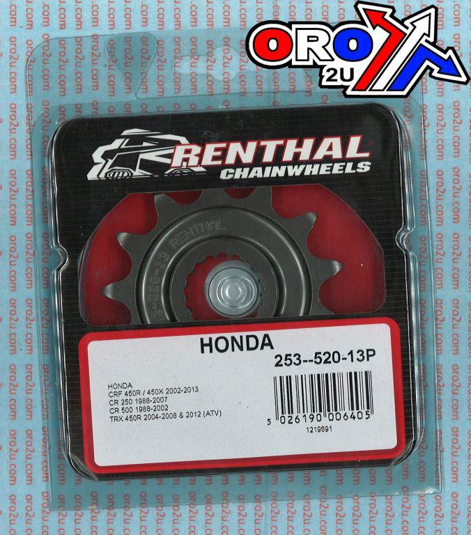 FRONT SPROCKET RENTHAL 253, HONDA 253--520-13P