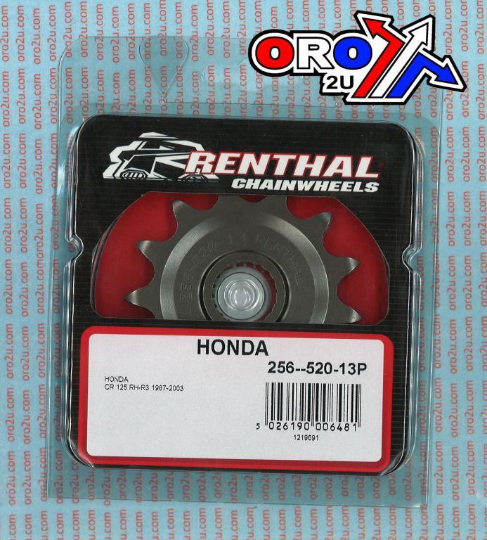 FRONT SPROCKET RENTHAL 256, HONDA 256--520-13P, 256--520-13P