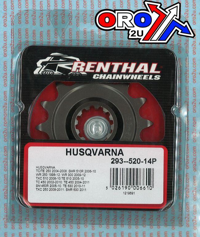 FRONT SPROCKET RENTHAL 293, HUSQVARNA 293--520-14P, 293--520-14P
