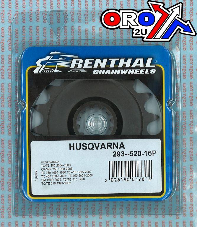 FRONT SPROCKET RENTHAL 293, HUSQVARNA 293--520-16P