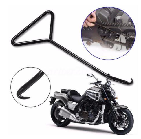 SPRING HOOK D-HANDLE PULLER TOOL 175mm STAINLESS STEEL BLACK PLATED
