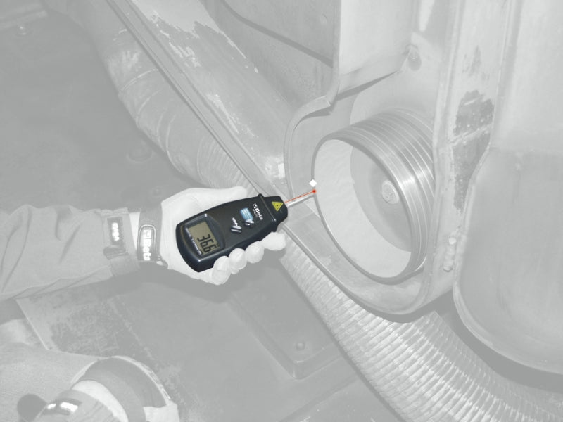 Combination Contact/Non-Contact Digital Tachometer 2.5-99,999 RPM 230mm - Beta Tools 1760/TC2