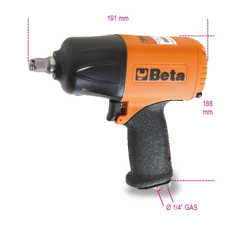 Reversible Impact Wrench 1/2 Composite Material 1750Nm - Beta Tools 1927P