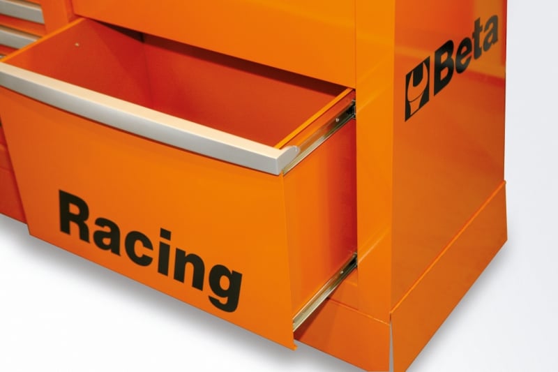 Special Mobile Roller Cabinet Racing MD Type with 7-Drawer and 2-Drawer Modules - Beta Tools C39MD-R