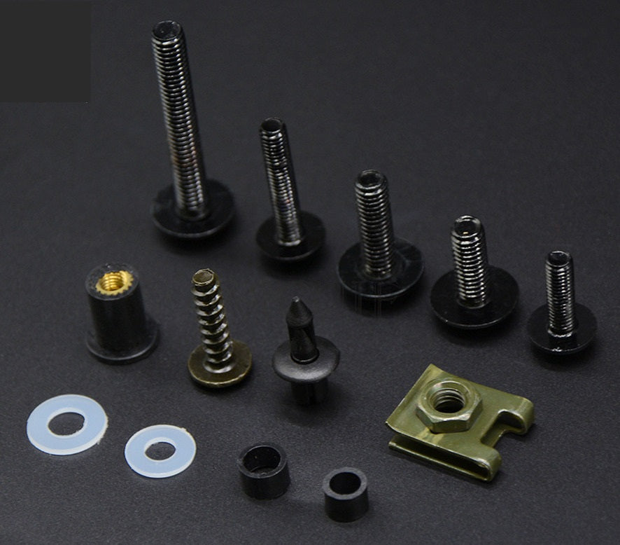 SPORTBIKE FAIRING BOLT KIT 194pcs