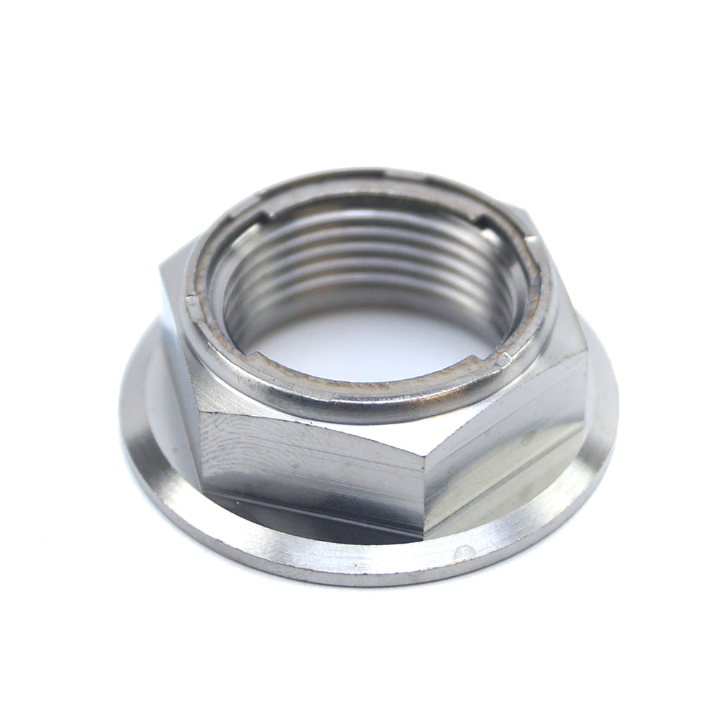 HONDA REAR SPINDLE NUT M22x1.5, TITANIUM GRADE 5 / OEM REF: 90305-KZ4-J20