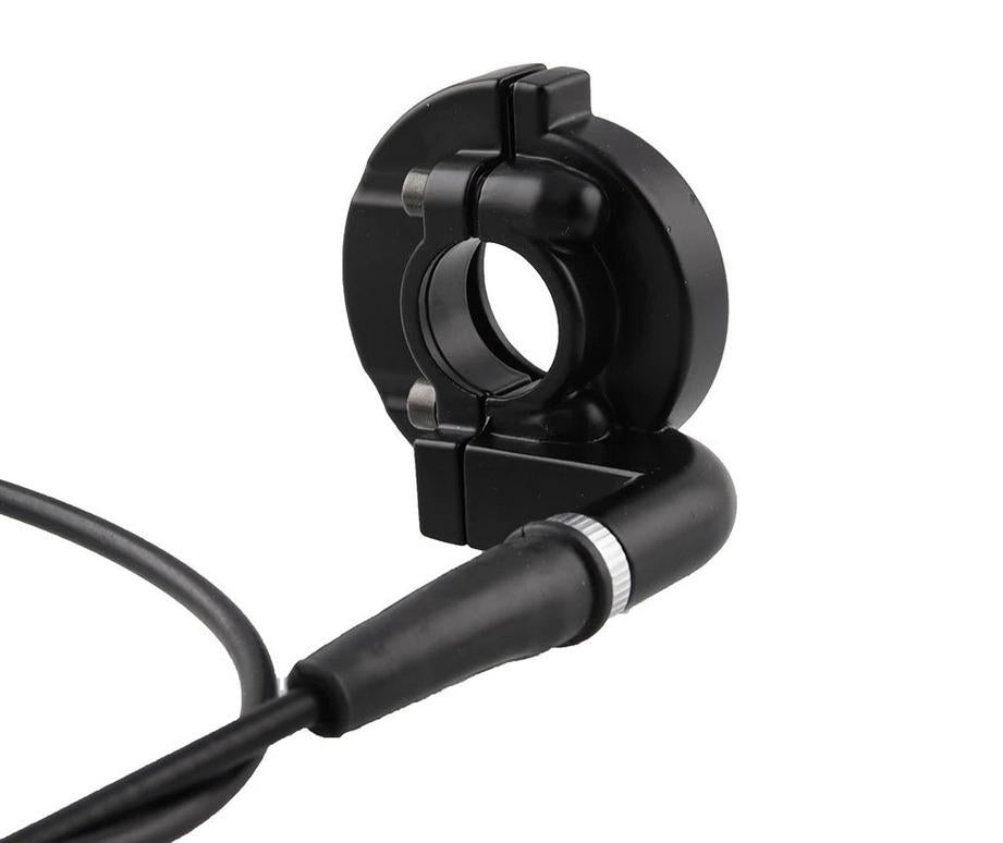 TWIST THROTTLE WITH CABLE AND CLAMP SET 7/8 22mm