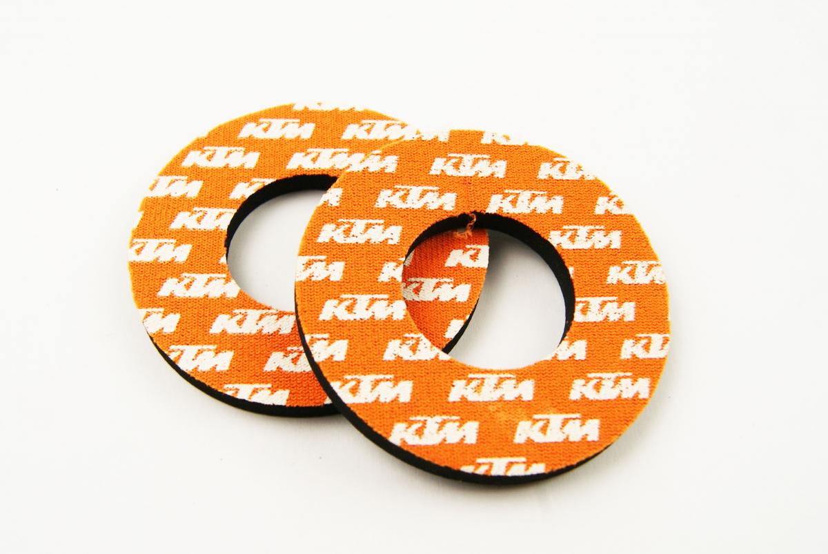 GRIP DONUTS ORANGE KTM, PAIR