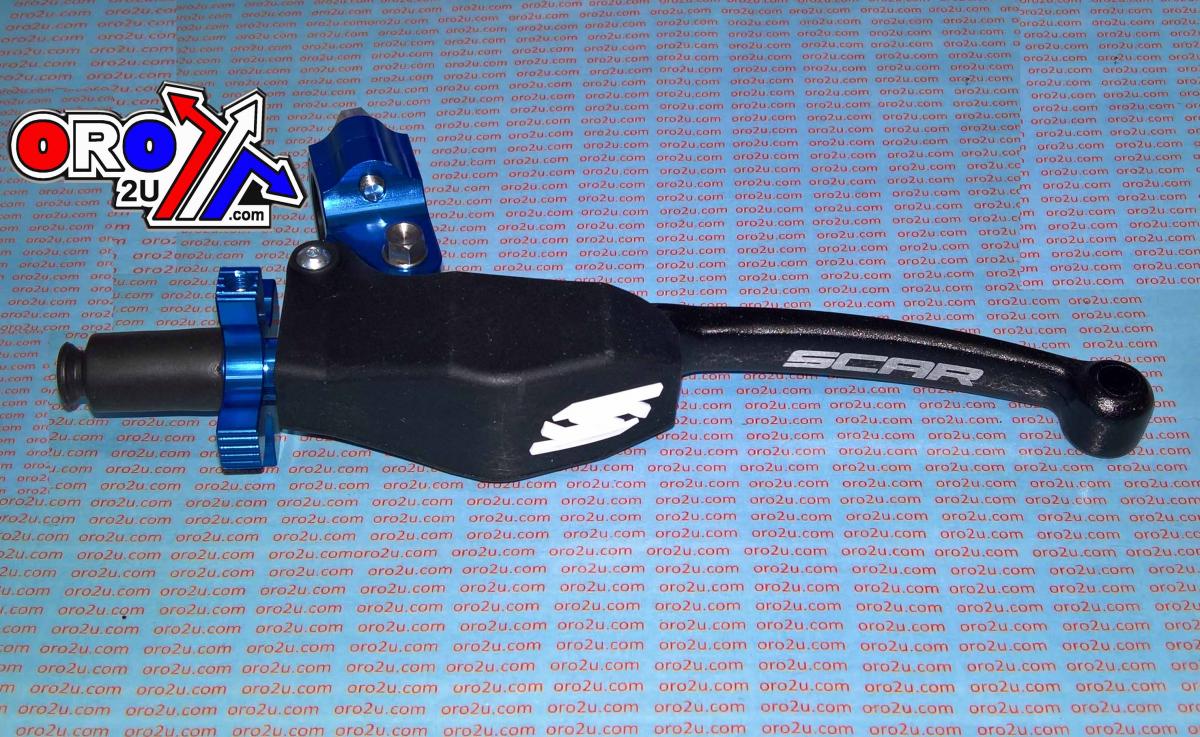 PIVOT CLUTCH LEVER ASSEMBLY, SCAR CPCL2 BLUE/BLUE/BLACK