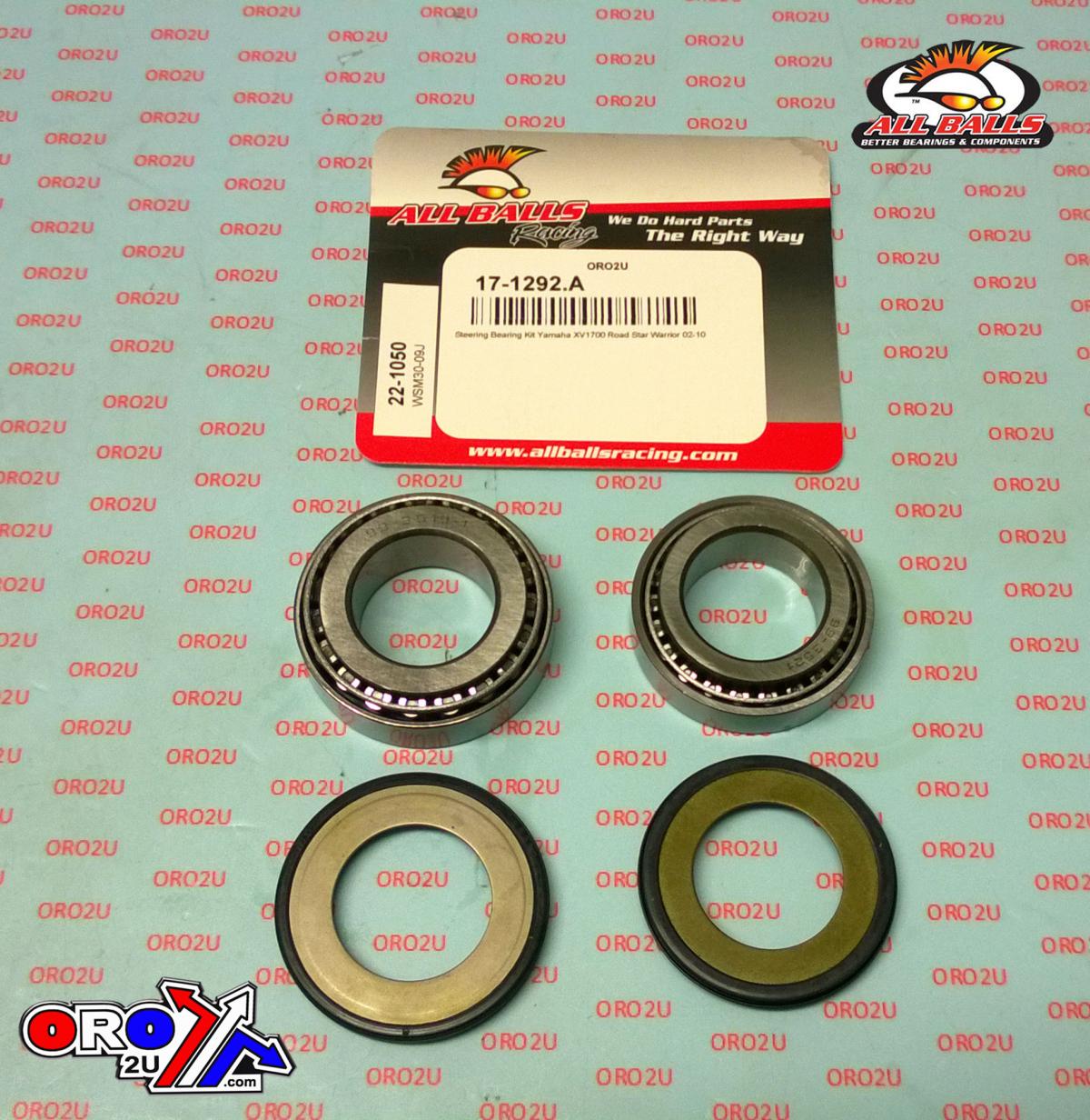 STEERING BEARING KIT ALLBALLS, ALLBALL 22-1050 YAMAHA XV1700