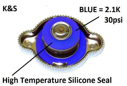 RADIATOR CAP (30 psi) CHROME 58-1021