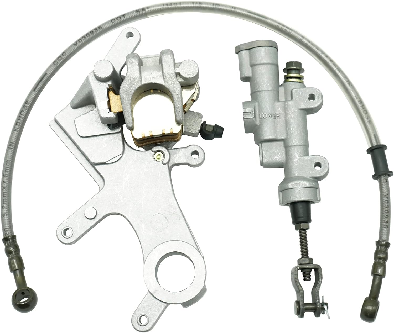 REAR BRAKE CALIPER AND MASTER CYLINDER ASSEMBLY HONDA 02-07 CR125R CR250R
