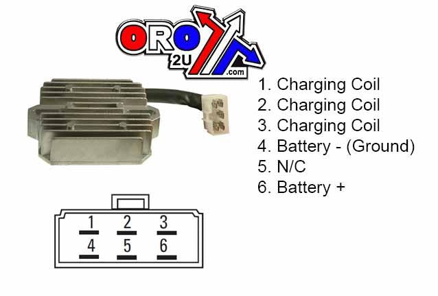 REGULATOR SUZUKI 32800-33E00, 32800-44D10, ESP2312, ASU6012, ATV ROAD ASU6012, AT-01217