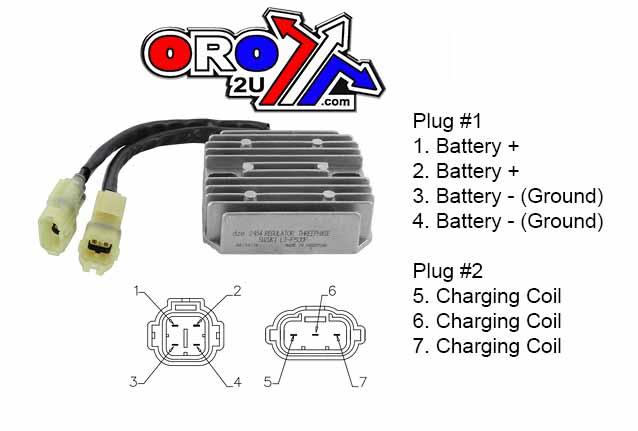 REGULATOR SUZUKI 32800-44D20, LTF500 QuadMaster 1998-2002 32800-44D21, ASU6022