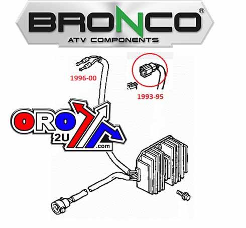 REGULATOR HONDA 31600-HC5-970, ATV TRX300 31600-HM5-630 TRX300 1988-92 TRX300 Fourtrax 1993-00 TRX300 Fourtrax 4x4 1988-92 TRX300FW, AHA6021, AT-01225, KL20-8742