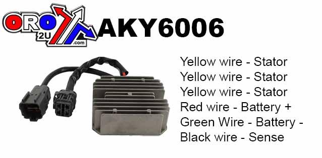 REGULATOR KYMCO MXU MAXXER, ARROWHEAD AKY6006 450i 443cc, 31600-LGC7-E00