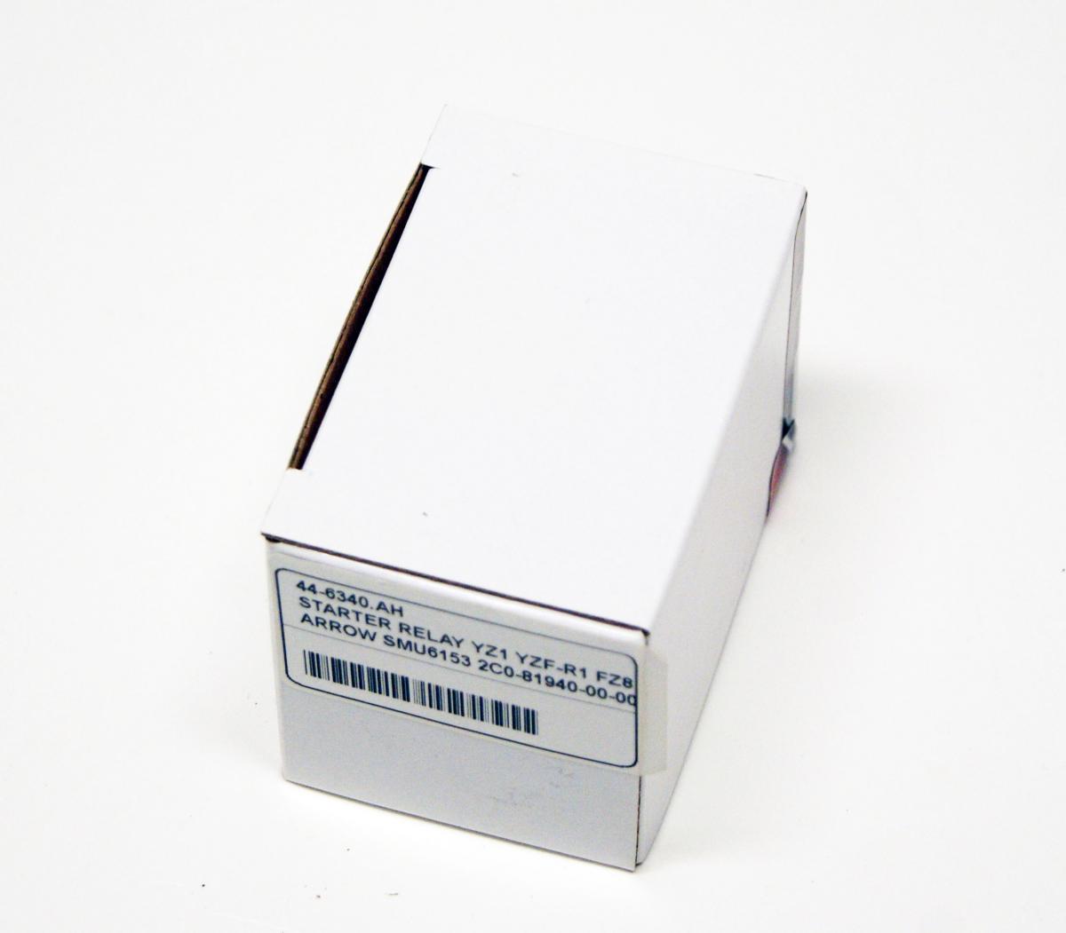 STARTER RELAY YZ1 YZF-R1 FZ8, ARROW SMU6153 2C0-81940-00-00, YAMAHA 2006-15 FZ1 1000 w/998cc, 2011-14 YZF-R1 1000 w/998cc, 2006-16 YZF-R6 600 w/599cc, 2011