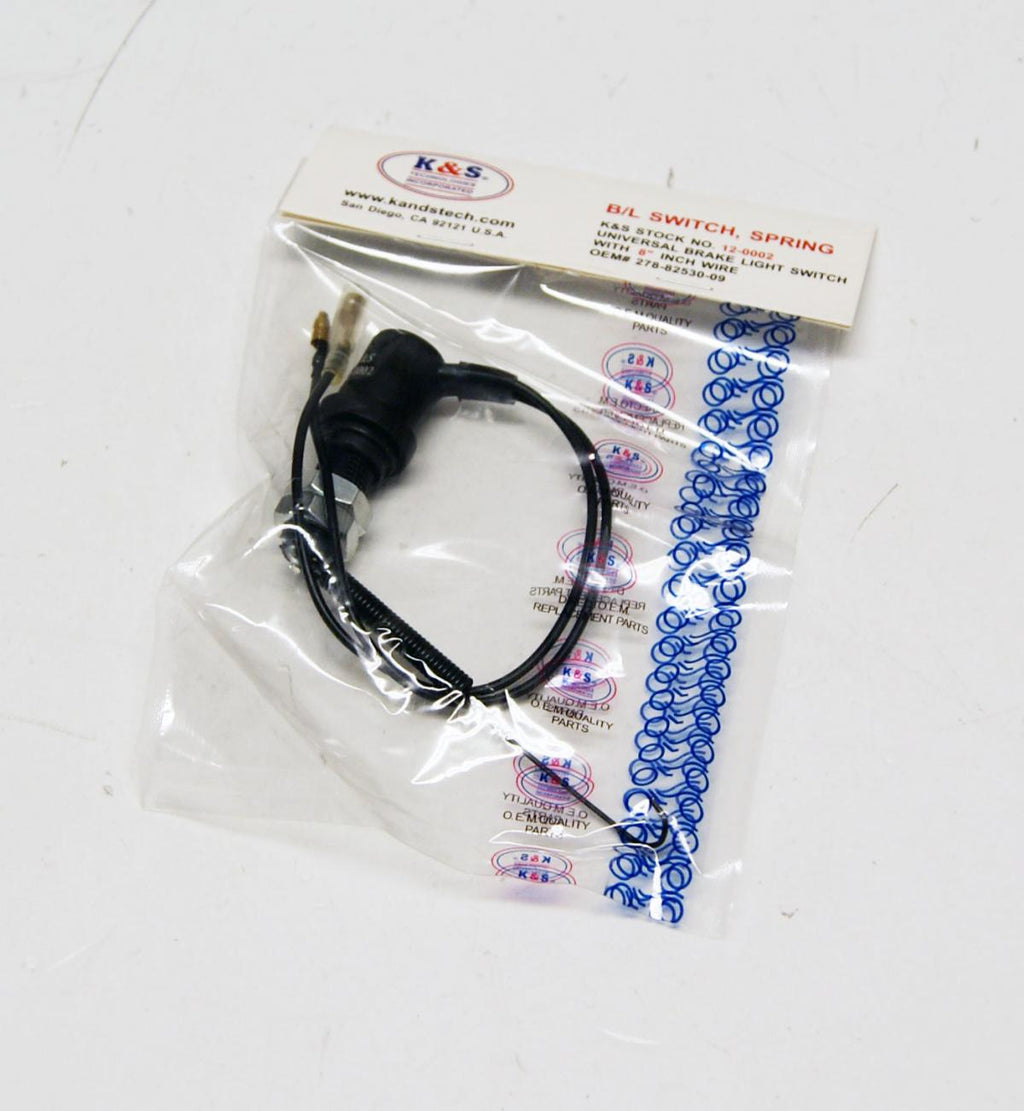 SWITCH REAR BRAKE WITH 8 WIRE K&S 12-0002