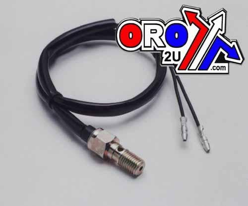 SWITCH BRAKE HYD. M10x1.25mm, K&S 12-0010, KS12-0010, L15-156A